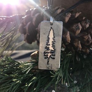 New Anju Tall Pine Tree Necklace